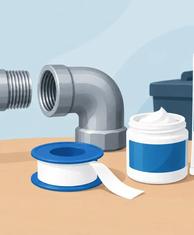 Choosing Sealant for Plumbing Pipe Threads