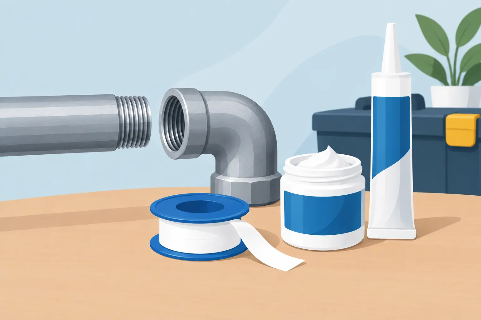 Choosing Sealant for Plumbing Pipe Threads