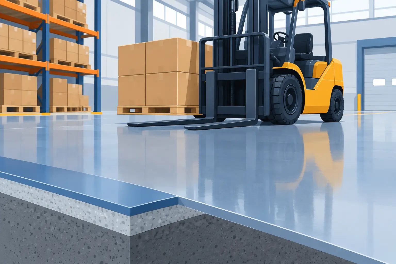 Industrial Floor Coating That Holds Up Under Load