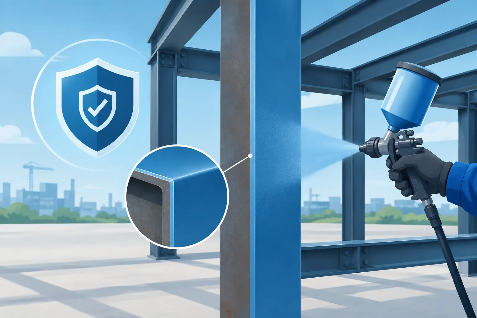Protective Coating for Steel Structures That Lasts
