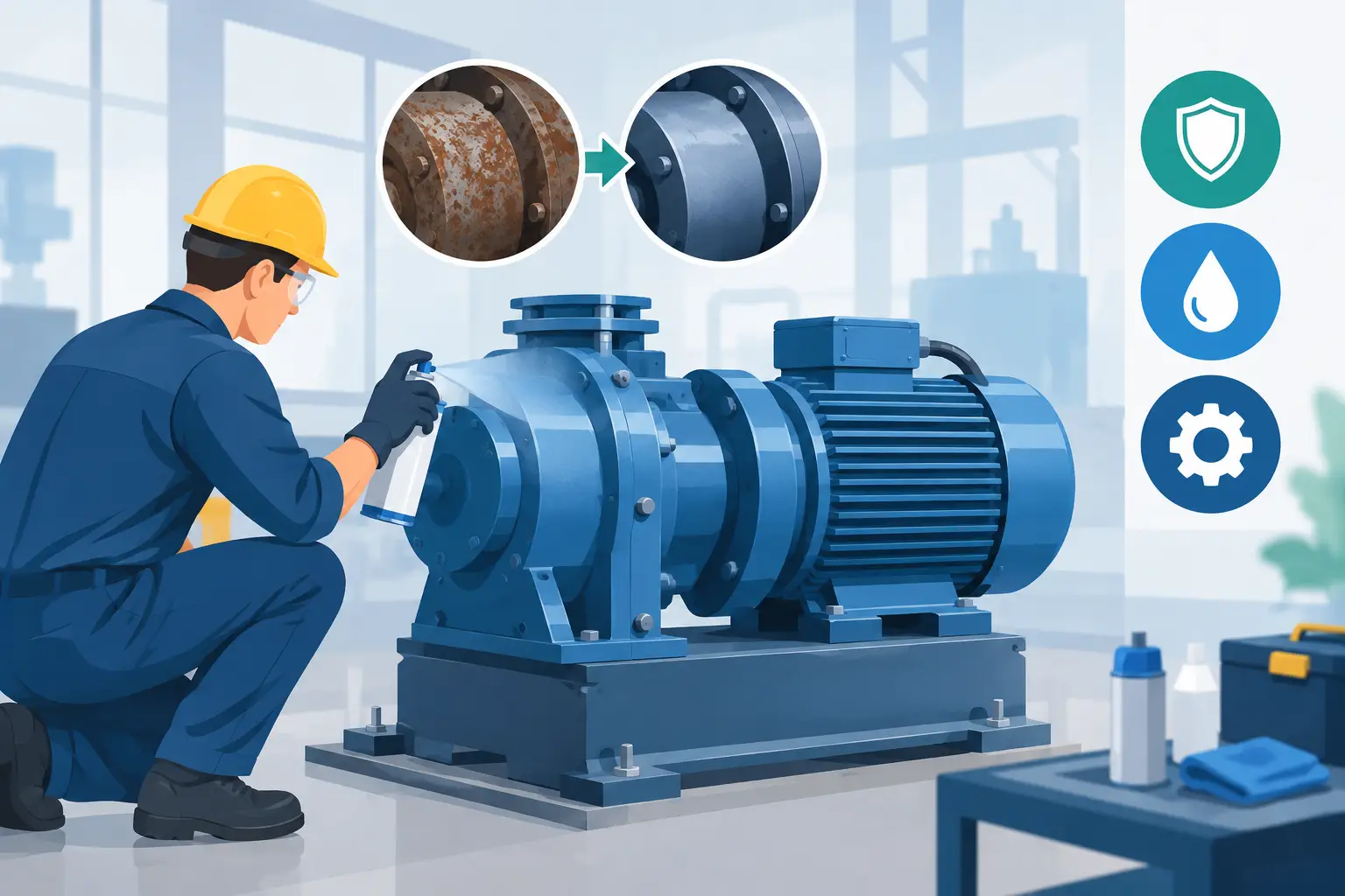 How to Prevent Corrosion on Machinery at Work