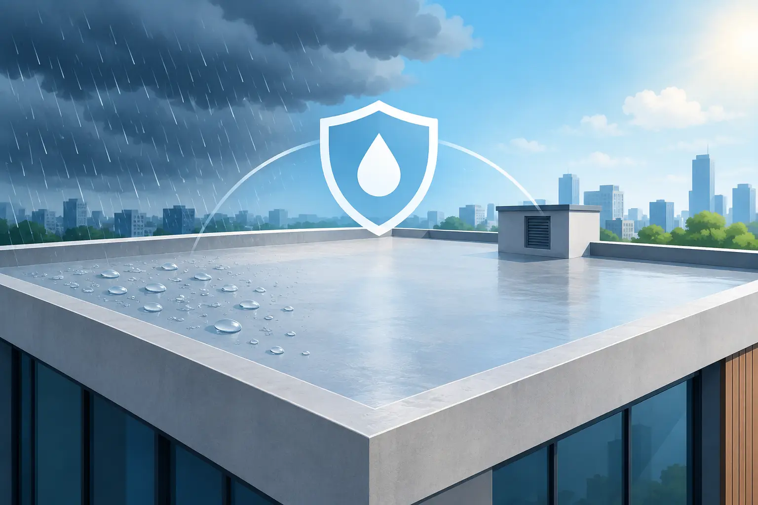 Waterproof Concrete Roofs That Resist Failure